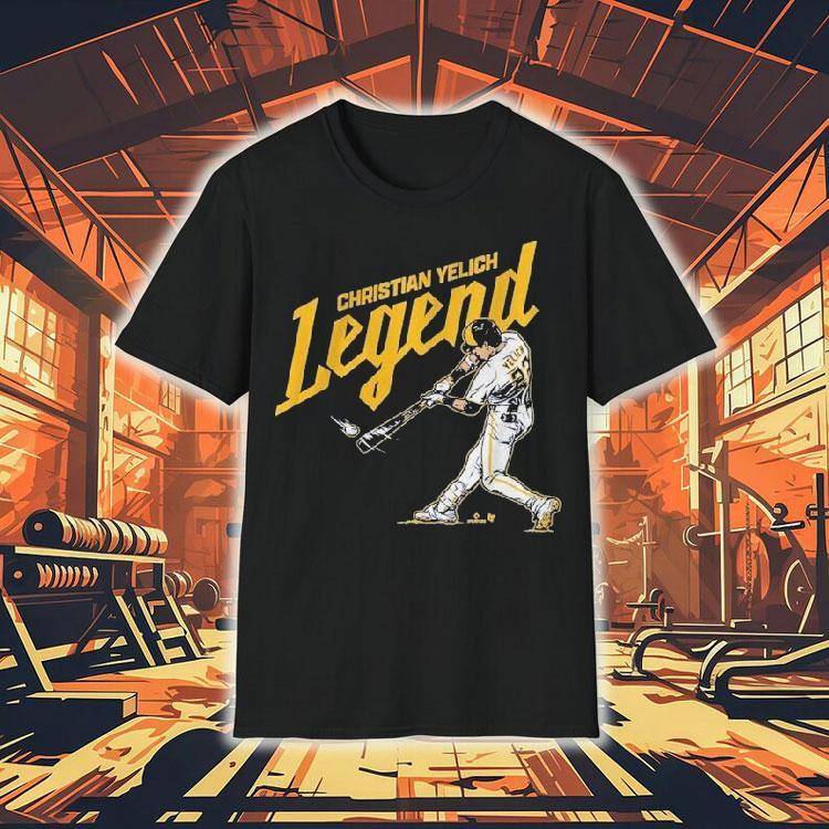 Christian Yelich Milwaukee Brewers Legend Shirt Christian Yelich Milwaukee Brewers Legend Shirt