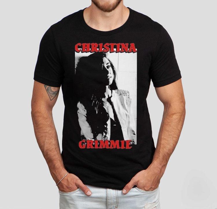 Christina Grimmie Dark Photo Shirt Christina Grimmie Dark Photo Shirt