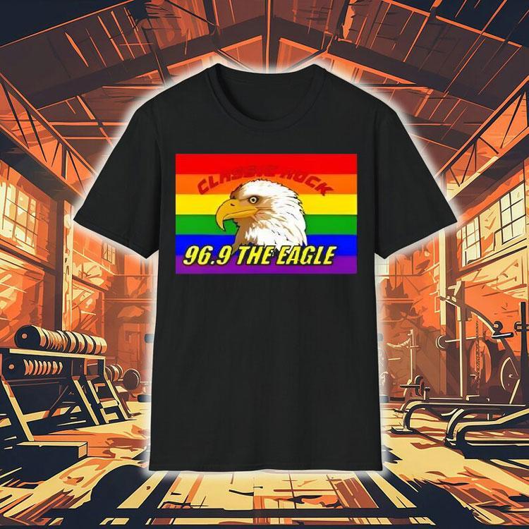 Classic Rock 96.9 The Eagle Pride Shirt Classic Rock 96.9 The Eagle Pride Shirt