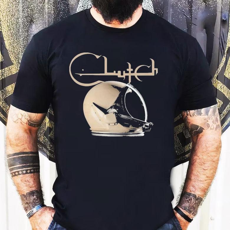 Clutch Self-titled Astronaut Helmet Shirt Clutch Self-titled Astronaut Helmet Shirt