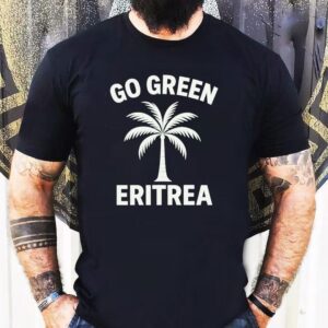 Coconut Tree Go Green Eritrea Shirt