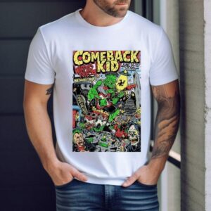 Comeback Kid June 14 15 2025 Warped Tour Washington Dc Shirt