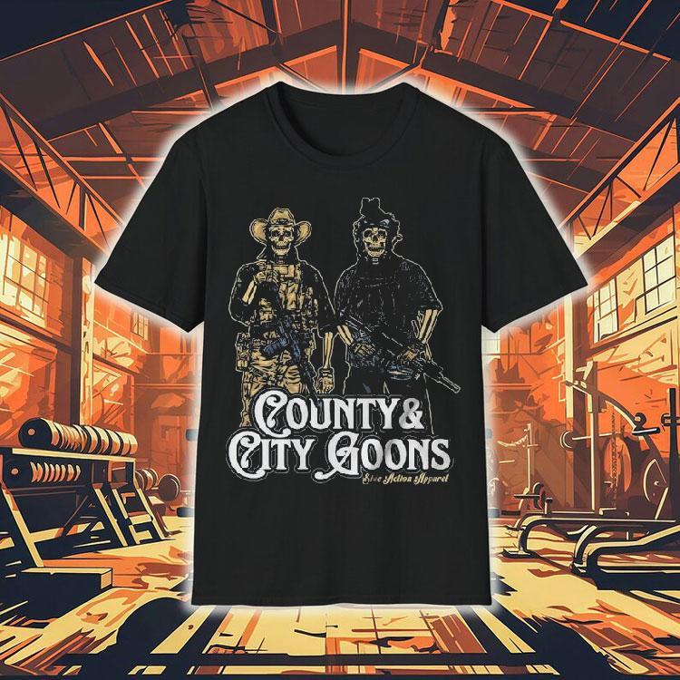 County City Goons Skeleton Shirt County City Goons Skeleton Shirt