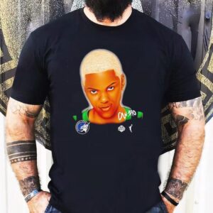 Courtney Williams Face Minnesota Lynx Basketball Graphic Shirt