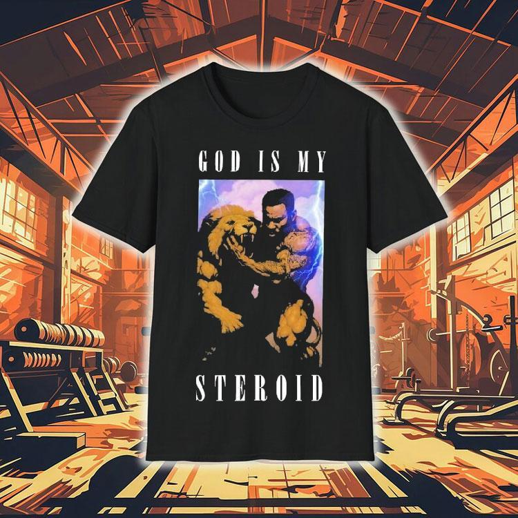 Ct Fletcher God Is My Steroid Lion Shirt Ct Fletcher God Is My Steroid Lion Shirt