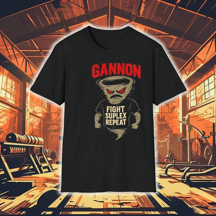 Curt Gannon Fight Suplex Repeat Shirt Curt Gannon Fight Suplex Repeat Shirt