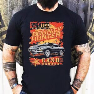 Dadrod Garage Wanted Dead Or Alive Bounty Hunter Cash Reward Shirt