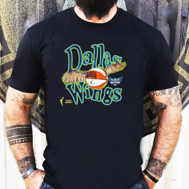 Dallas Wings Basketball Neon Shirt Dallas Wings Basketball Neon Shirt