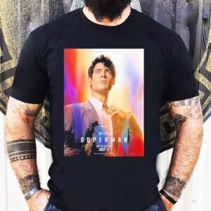 David Corenswet As Clark Kent July 11 2025 Dc Studios Superman Shirt