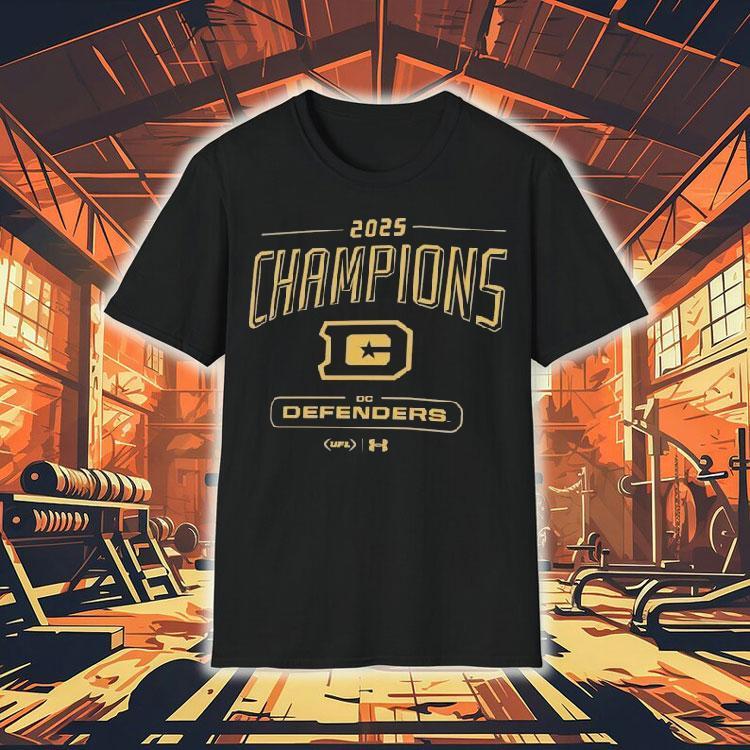 Dc Defenders Under Armour 2025 Ufl Champions Shirt Dc Defenders Under Armour 2025 Ufl Champions Shirt