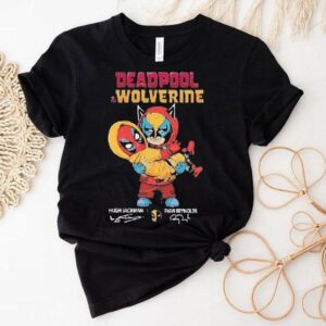Deadpool And Wolverine Ryan Reynolds X Hugh Jackman Signature Shirt