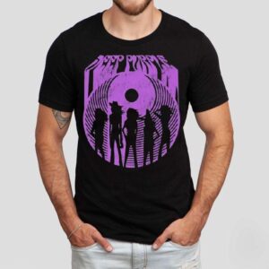 Deep Purple Silhouette Shirt