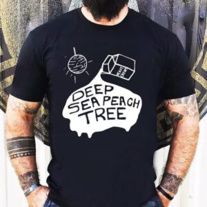 Deep Sea Peach Tree Heavy Cream Logo Tshirt