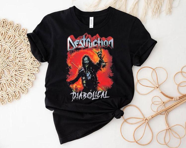 Destruction Diabolical Destroyer Of Harmony Shirt Destruction Diabolical Destroyer Of Harmony Shirt