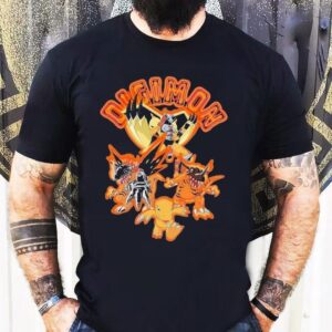 Dim Mak X Digimon Agumon Evolution Shirt