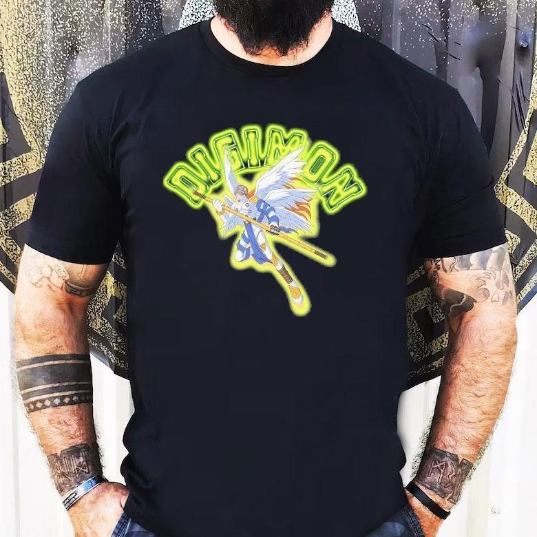 Dim Mak X Digimon Angemon Shirt Dim Mak X Digimon Angemon Shirt