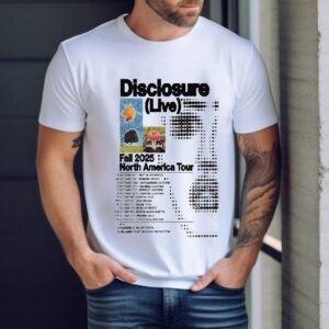 Disclosure Fall 2025 North America Tour Dates Shirt
