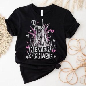 Disneyland It Was Never A Phase Broken Heart Shirt