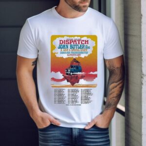 Dispatch John Butler June July Summer Tour 2025 Dates Shirt
