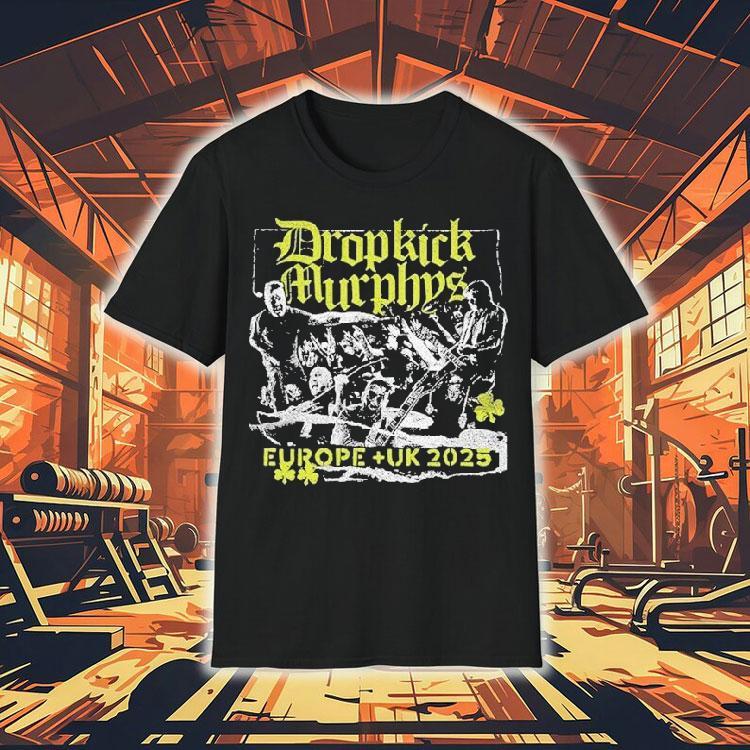 Dropkick Murphys Admat Eu Uk Tour 2025 Shirt Dropkick Murphys Admat Eu Uk Tour 2025 Shirt