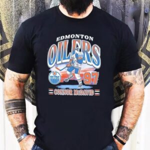 Edmonton Oilers Hockey Connor Mcdavid Cartoon Shirt