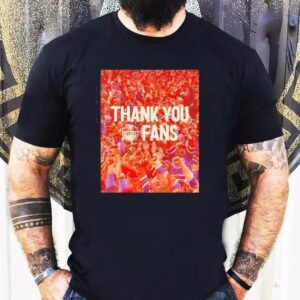 Edmonton Oilers Thank You Fans Photo Shirt