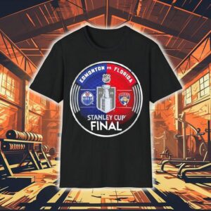 Edmonton Oilers Vs Florida Panthers Logos Nhl Stanley Cup Final 2025 Shirt