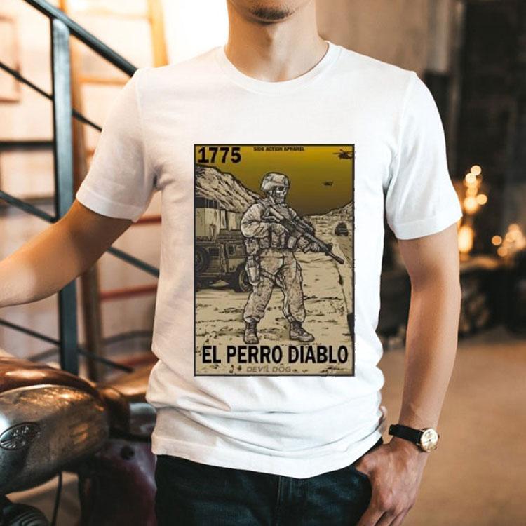 El Perro Diablo 1775 Devil Dog Skeleton Shirt El Perro Diablo 1775 Devil Dog Skeleton Shirt
