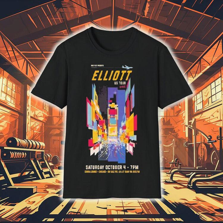 Elliott Us Tour Chicago 2025 Shirt Elliott Us Tour Chicago 2025 Shirt