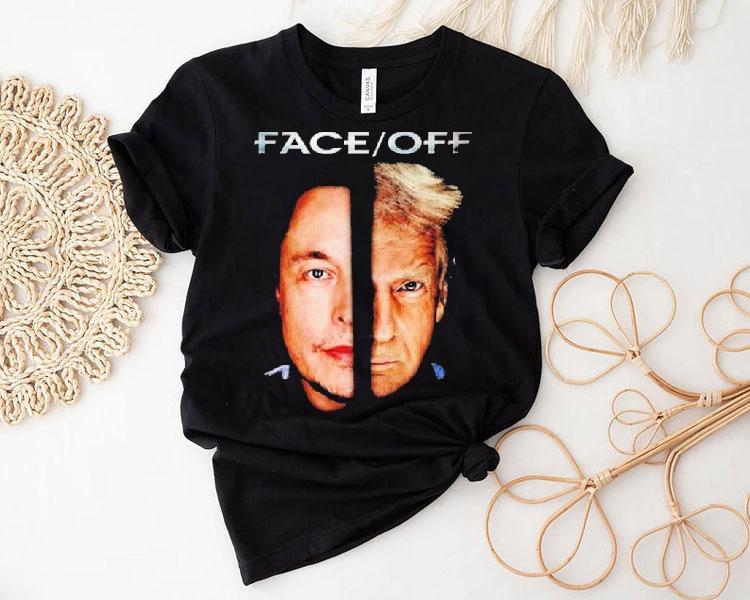 Elon Musk Vs Trump Face Off Shirt Elon Musk Vs Trump Face Off Shirt