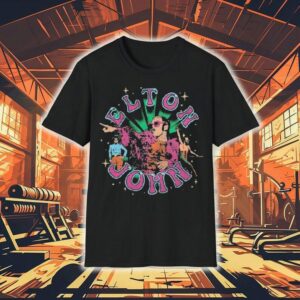 Elton John Collage Photo Shirt