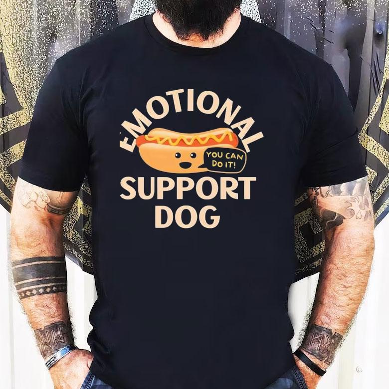 Emotional Support Dog You Can Do It Shirt Emotional Support Dog You Can Do It Shirt