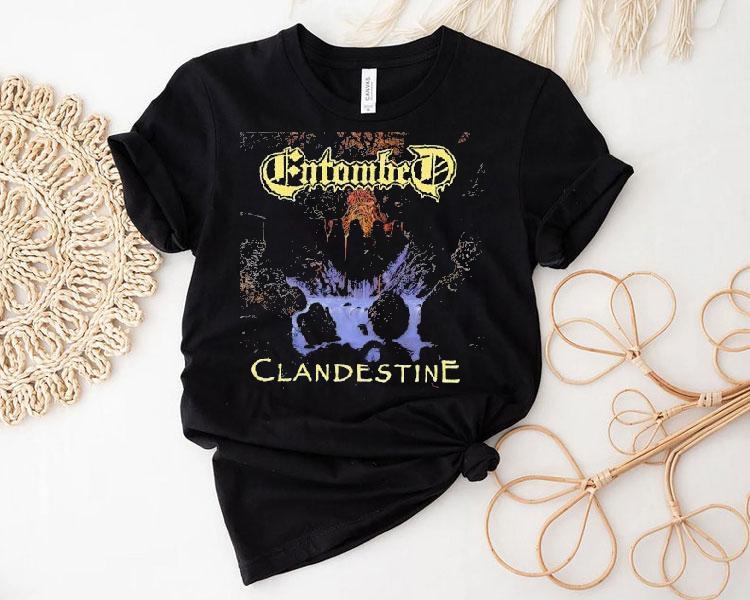 Entombed Clandestine Shirt Entombed Clandestine Shirt
