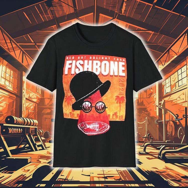 Fishbone Red Hot Holiday Tour 2024 Shirt Fishbone Red Hot Holiday Tour 2024 Shirt