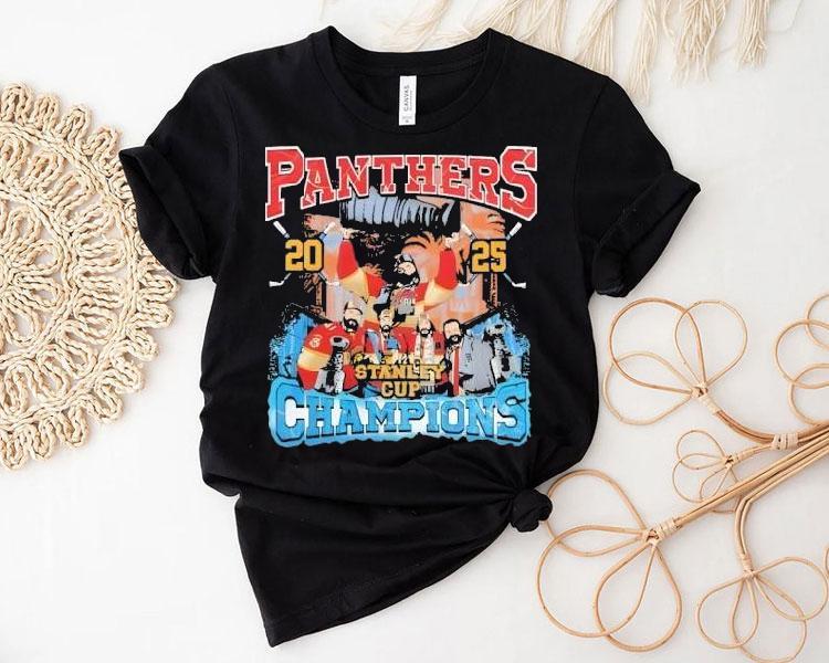 Florida Panthers 2025 Stanley Cup Champions Ice Shirt Florida Panthers 2025 Stanley Cup Champions Ice Shirt