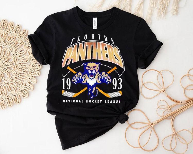 Florida Panthers National Hockey League 1993 Shirt Florida Panthers National Hockey League 1993 Shirt