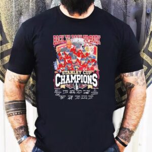 Florida Panthers Nhl Stanley Cup Champions 2025 Signatures Shirt