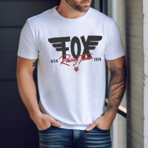 Fox Racing Team Usa 1974 Winged Shirt
