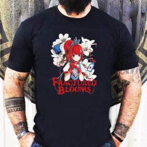 Fractured Blooms Anime Shirt
