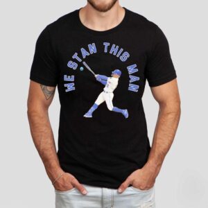 Francisco Lindor New York Mets We Stan This Man Tshirt