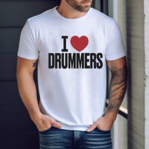 G Flip I Love Drummers Shirt