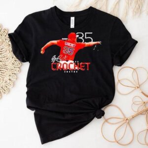 Garrett Crochet Boston Red Sox Signature Shirt