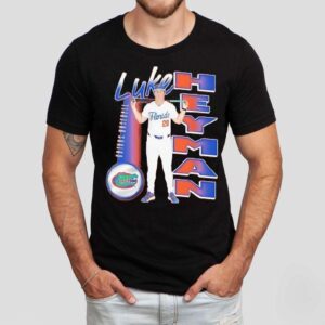 Gators Luke Heyman Step Up Batting Home Run Shirt