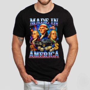George Washington Made In America Happy 4th Of July Shirt