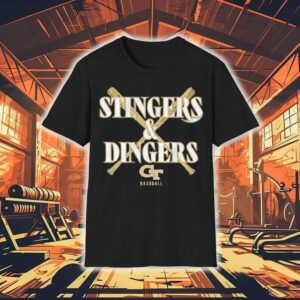 Georgia Tech Baseball Stingers Dingers Shirt