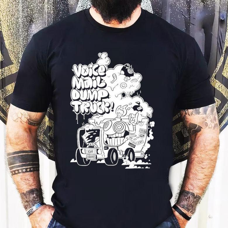 Giant Bomb Hell On Wheels! Voicemail Dump Truck Shirt Giant Bomb Hell On Wheels! Voicemail Dump Truck Shirt
