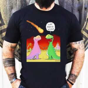 Glenn Mccoy Ooh Make A Wish Dinosaur Tshirt