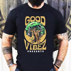 Good Vibez Headphone Tree Shirt