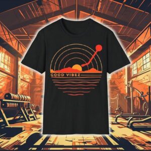 Good Vibez Record Sunset Shirt