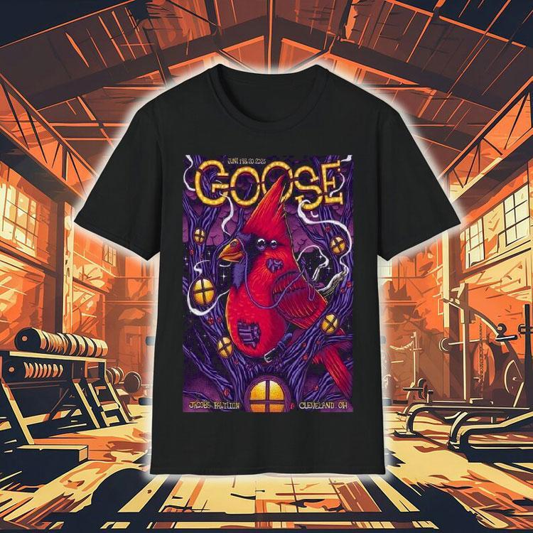 Goose At Jacobs Pavilion Cleveland Oh On June 19-20 2025 Shirt Goose At Jacobs Pavilion Cleveland Oh On June 19-20 2025 Shirt